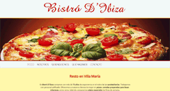 Desktop Screenshot of bistrodibiza.com